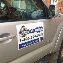 Need car magnets to transform your ride into a work vehicle during the week? Give us a shout.