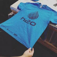 That's one might fine looking tee. Love the garment colour and clean design of the Project H2O logo. 💦 #yqr #reginask #saskatchewan